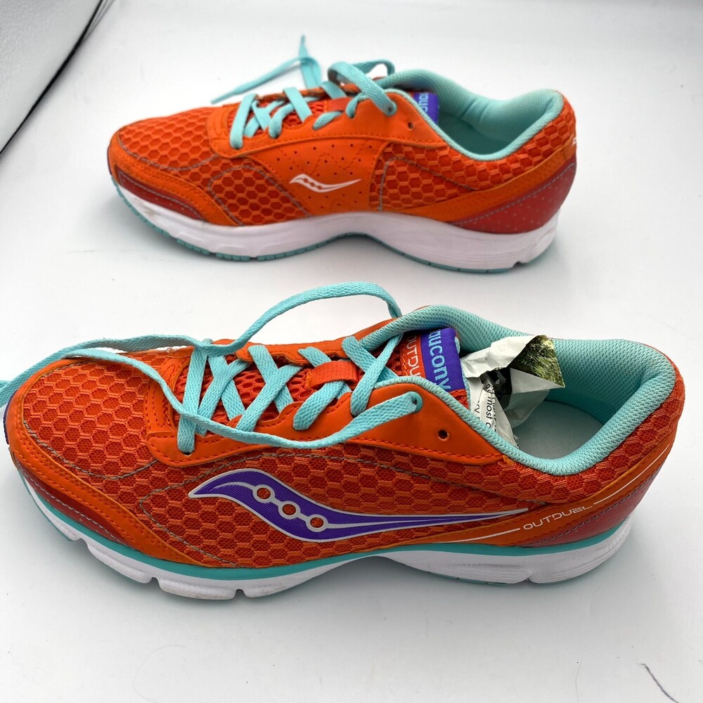 Saucony Outduel 15146-4 Women's US 9 Running Sneakers Rust Mesh Athletic Shoes